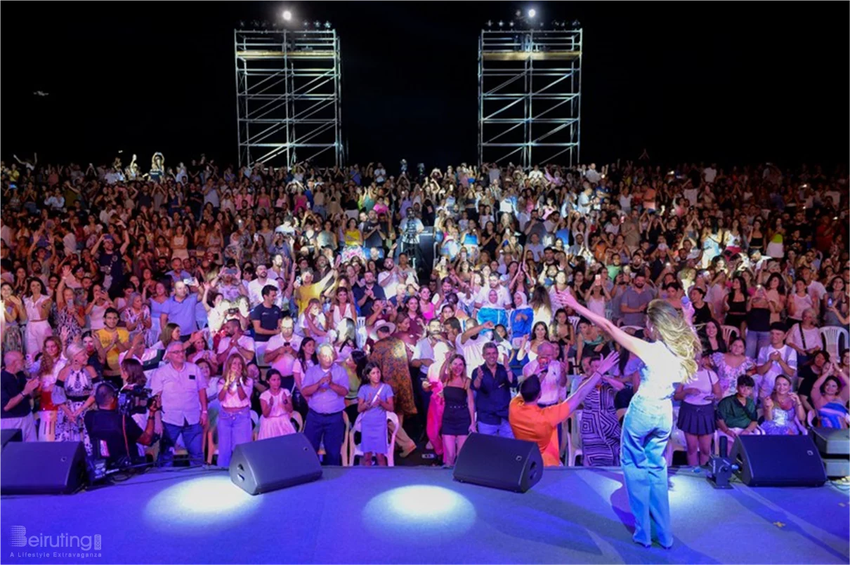 Nancy Ajram at Byblos Festival