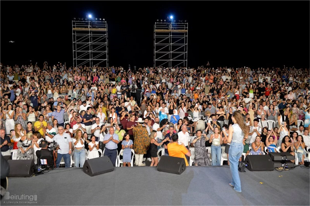 Nancy Ajram at Byblos Festival