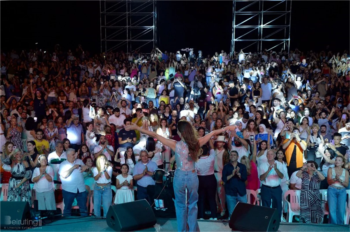 Nancy Ajram at Byblos Festival