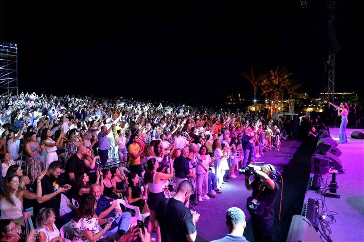 Nancy Ajram at Byblos Festival