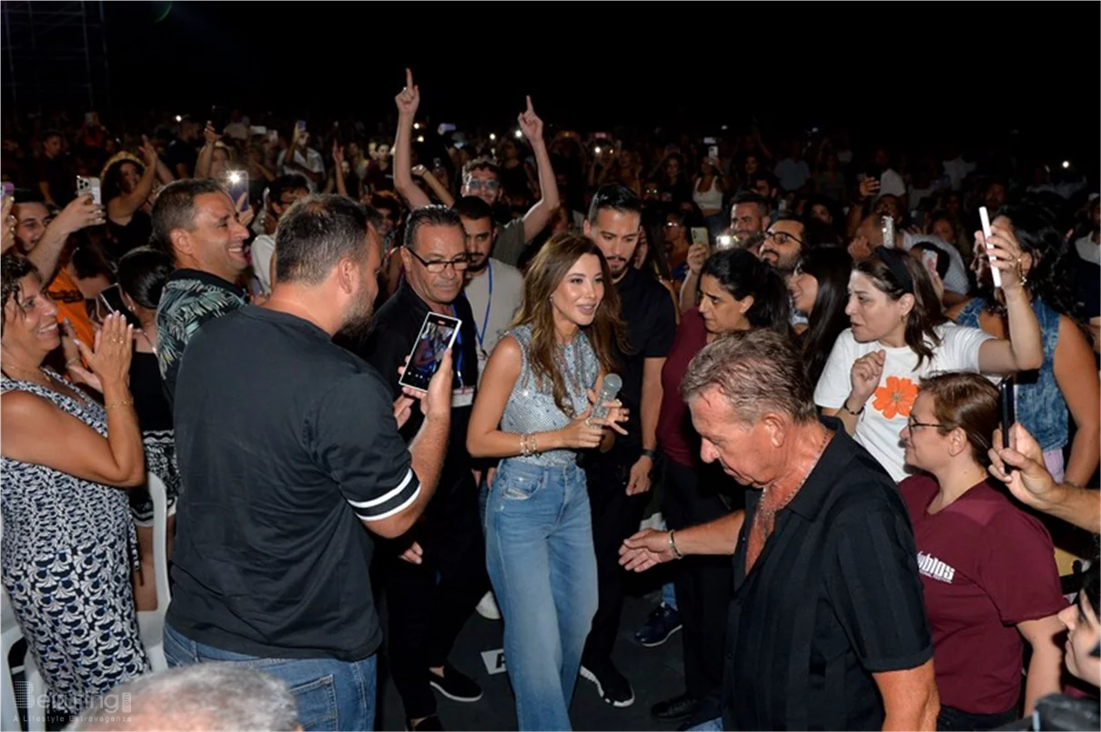 Nancy Ajram at Byblos Festival