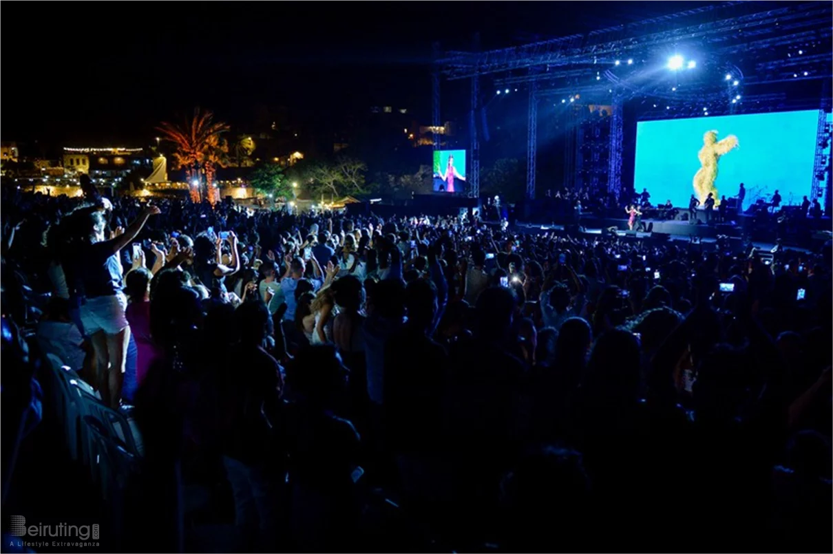 Nancy Ajram at Byblos Festival