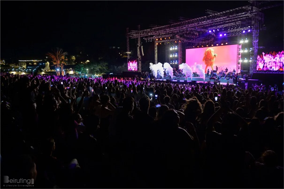 Nancy Ajram at Byblos Festival