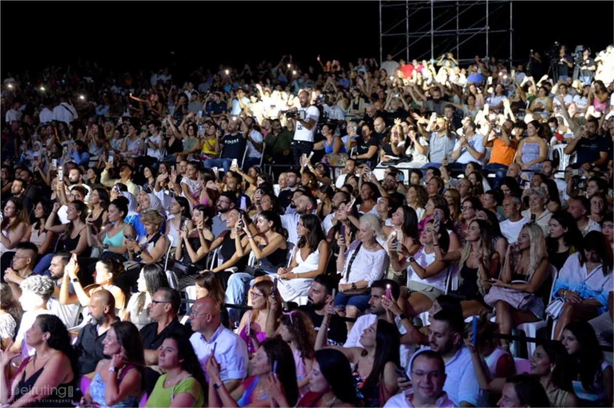 Nancy Ajram at Byblos Festival