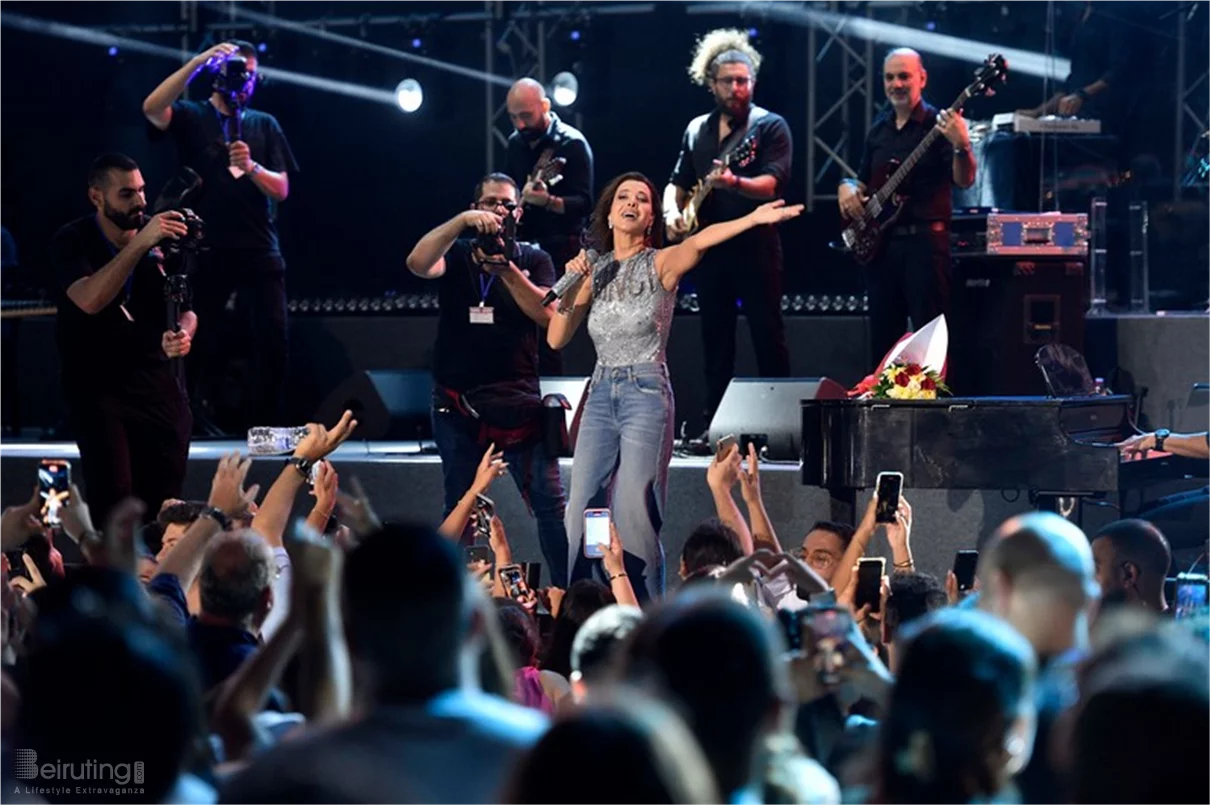 Nancy Ajram at Byblos Festival