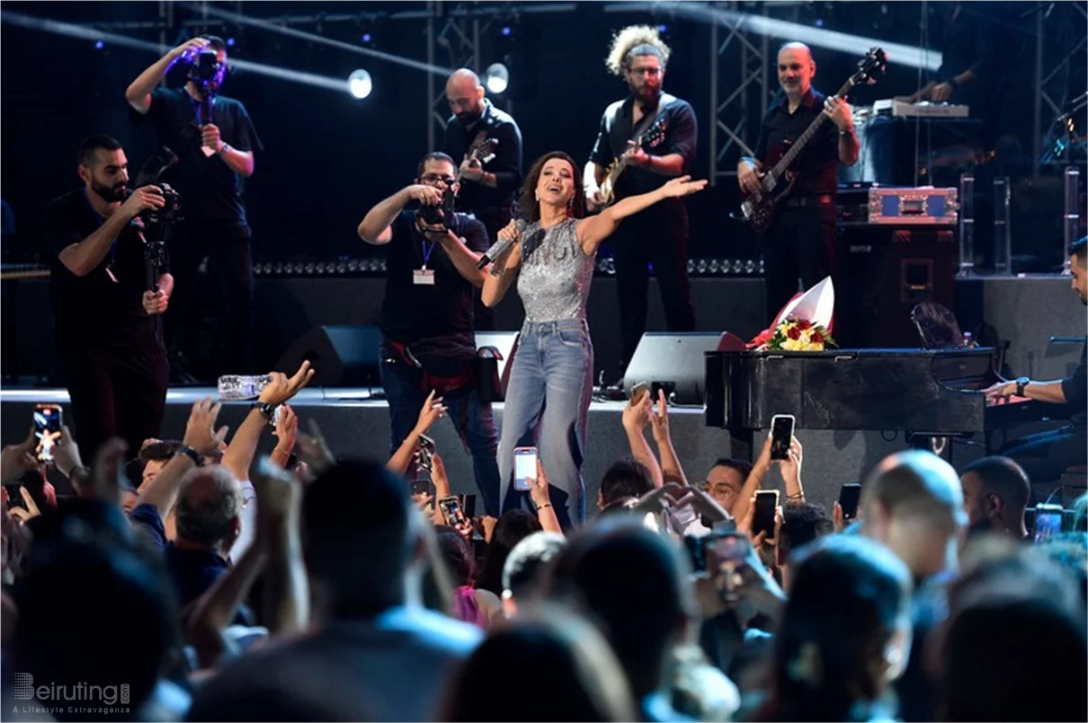 Nancy Ajram at Byblos Festival