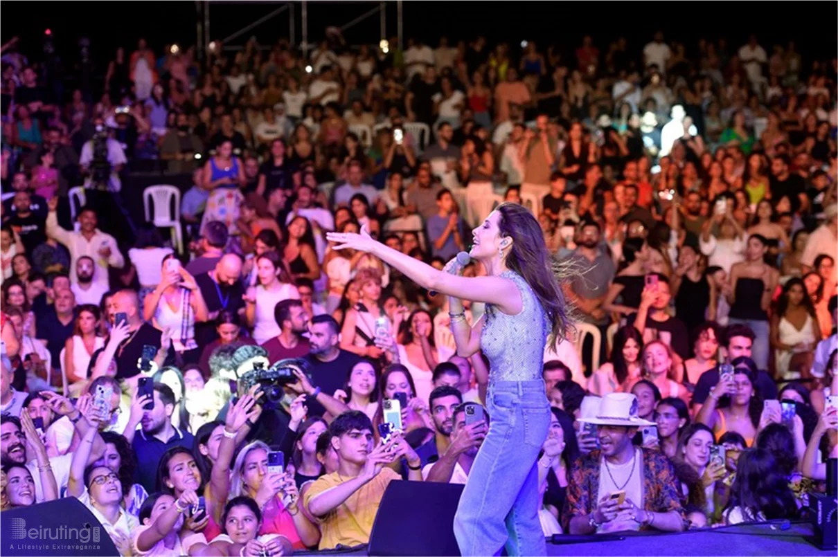 Nancy Ajram at Byblos Festival