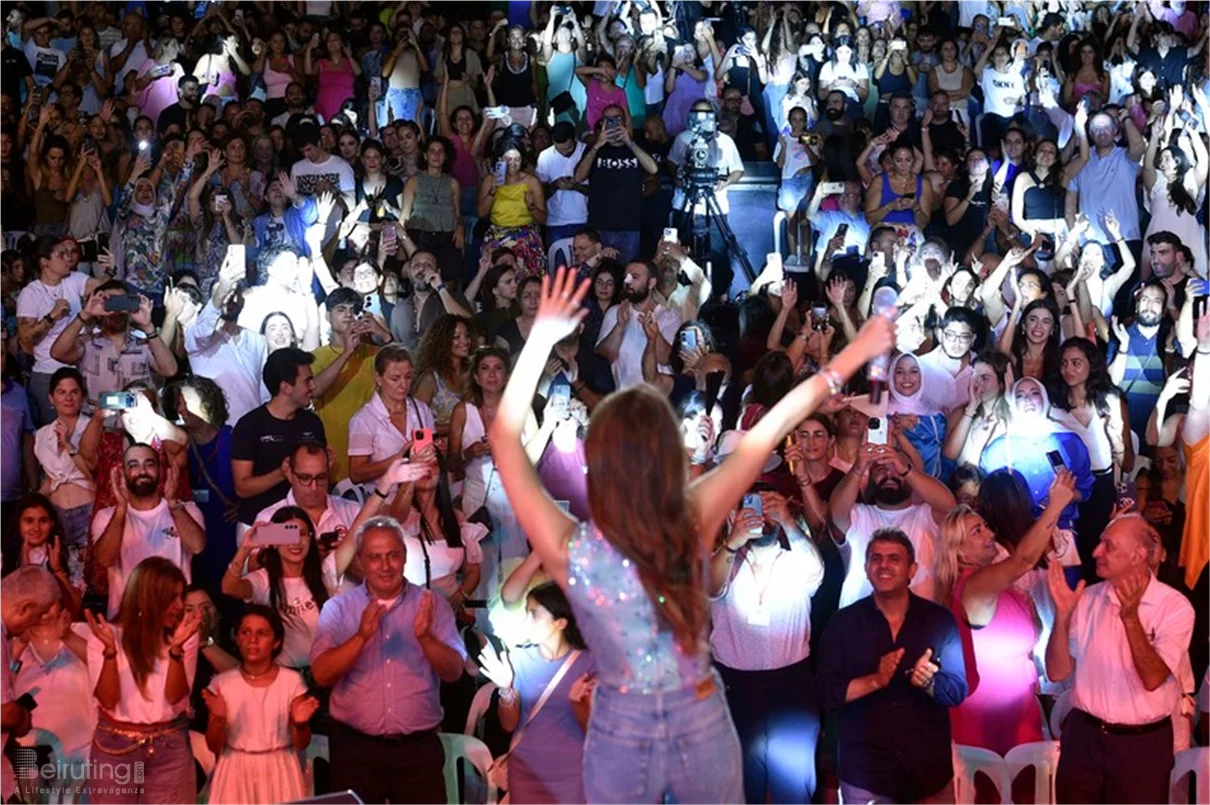 Nancy Ajram at Byblos Festival