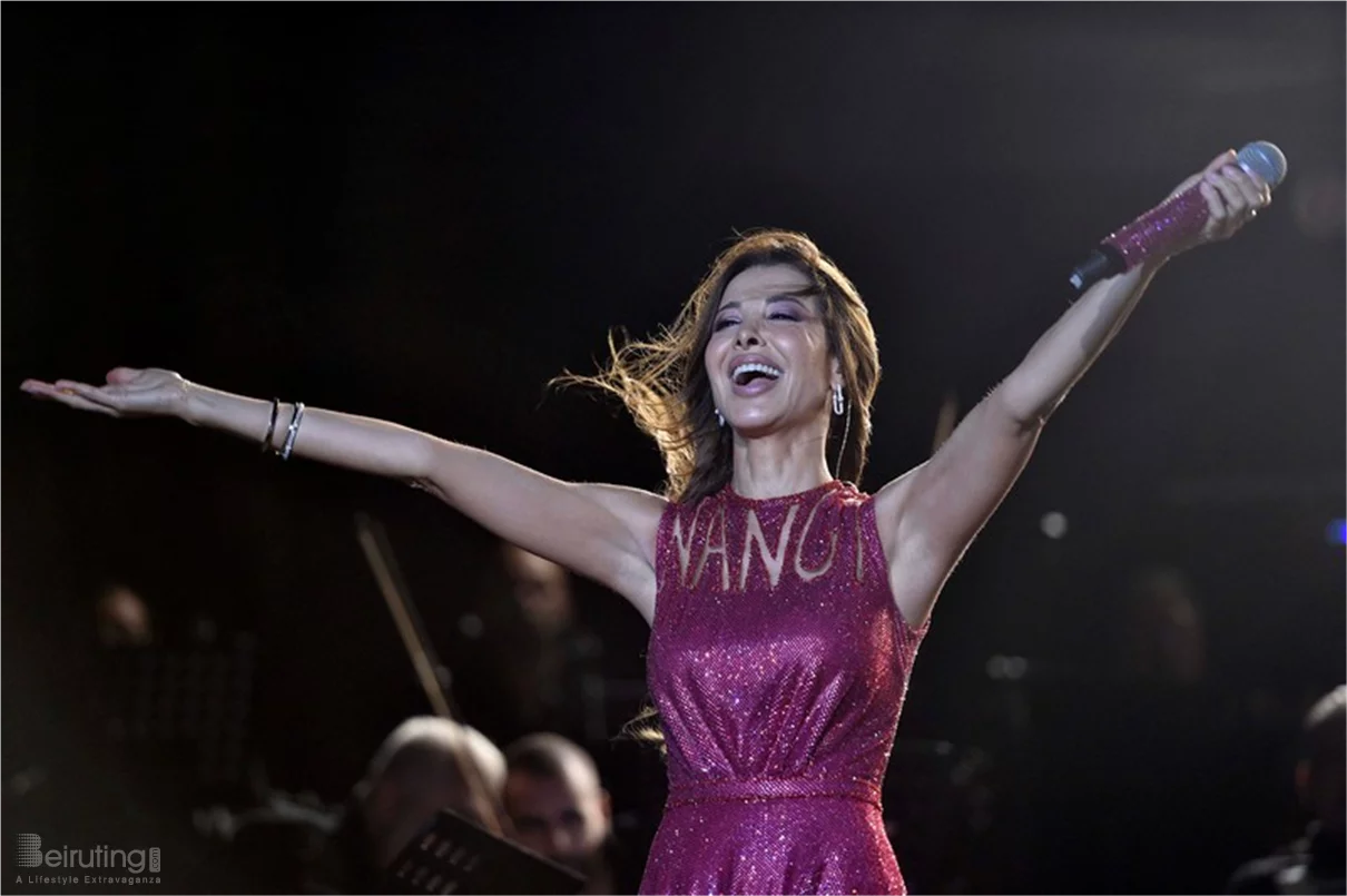 Nancy Ajram at Byblos Festival