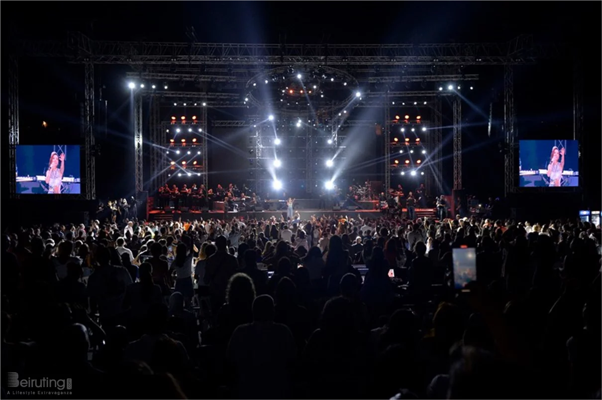 Nancy Ajram at Byblos Festival