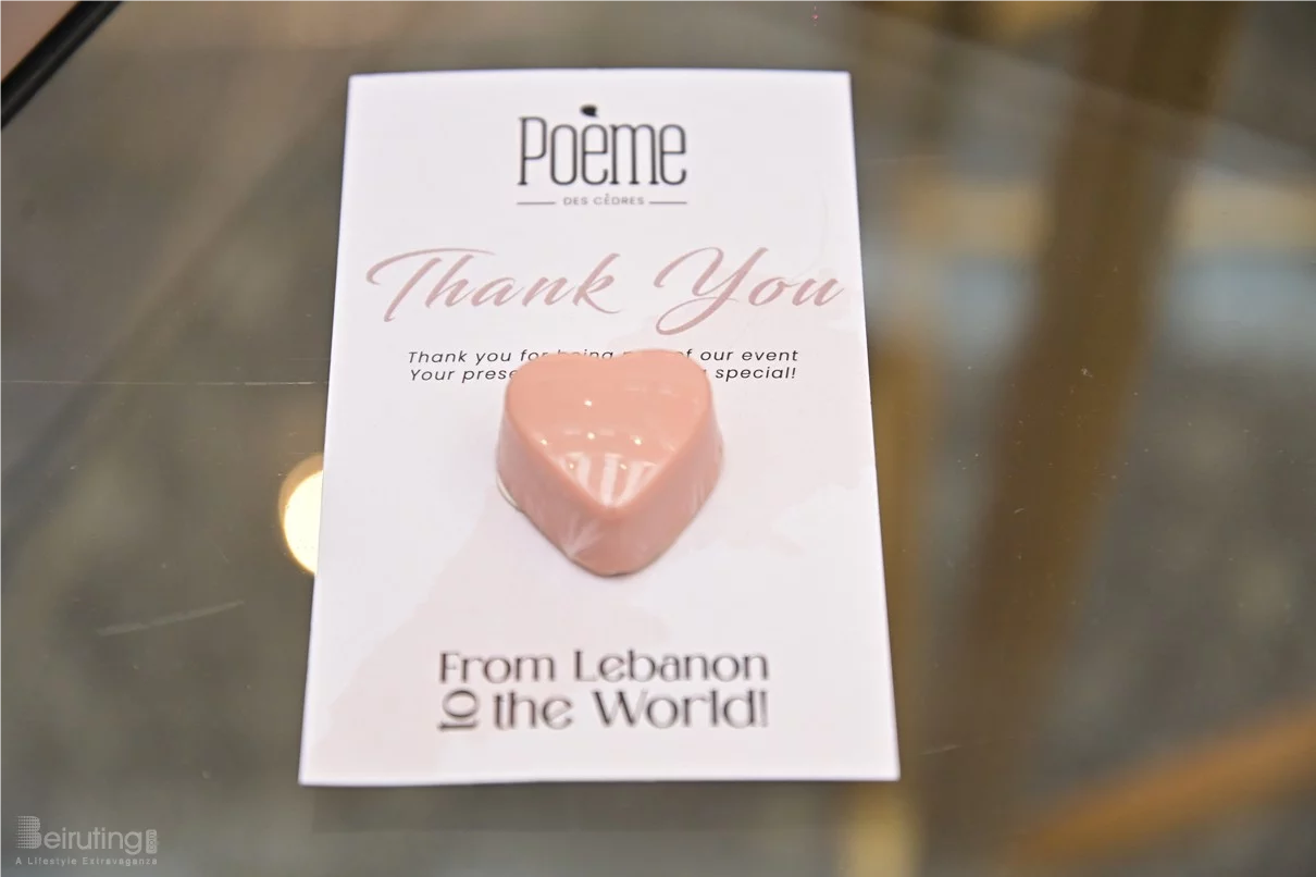 Poème Chocolate-From Lebanon to the World