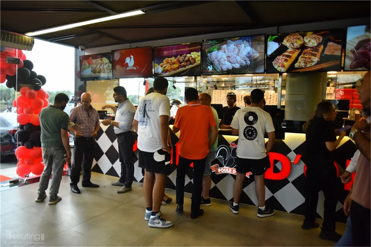 Grand Opening of Poule D'or at Kfarsaroun Koura