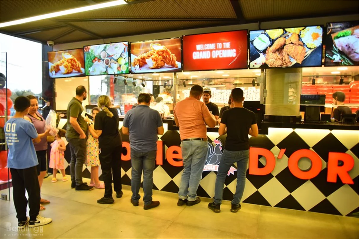 Grand Opening of Poule D'or at Kfarsaroun Koura