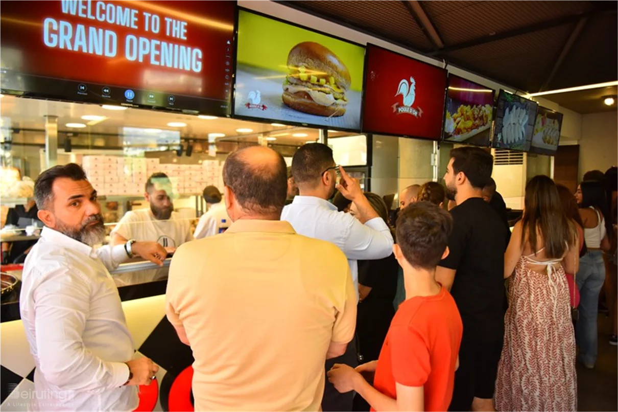 Grand Opening of Poule D'or at Kfarsaroun Koura