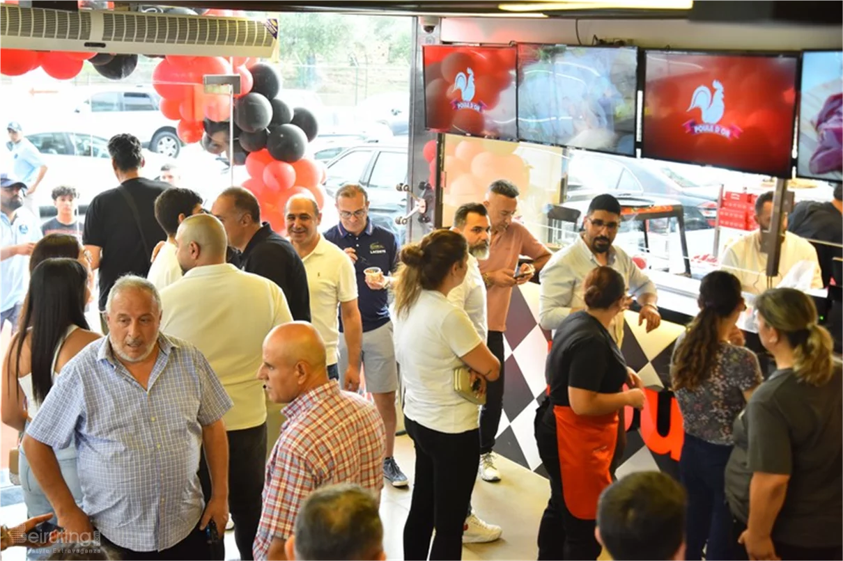 Grand Opening of Poule D'or at Kfarsaroun Koura