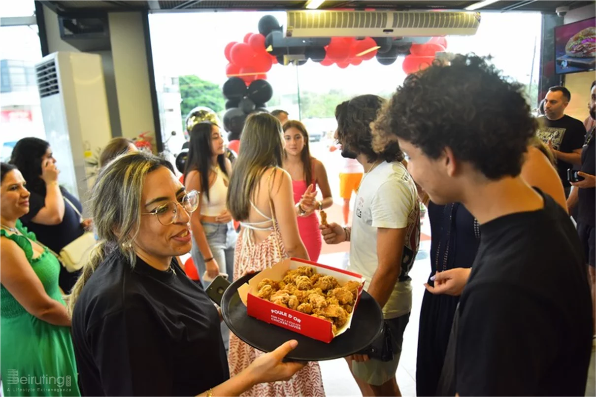 Grand Opening of Poule D'or at Kfarsaroun Koura