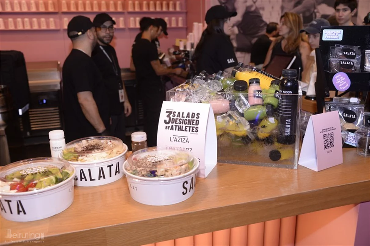 SALATA booth at Beirut Sports Festival