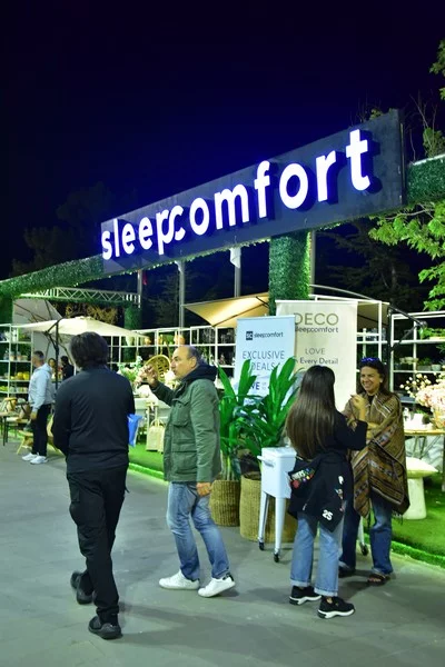 Sleep Comfort Stand at Faqra Club