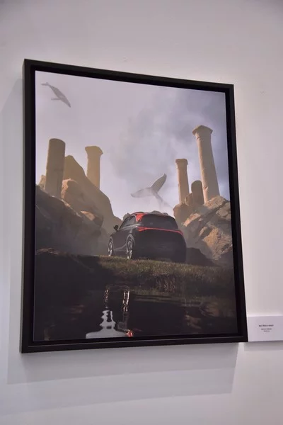 Art for Hope Initiative showcasing the rebirth of the smart All-Electric Compact SUV