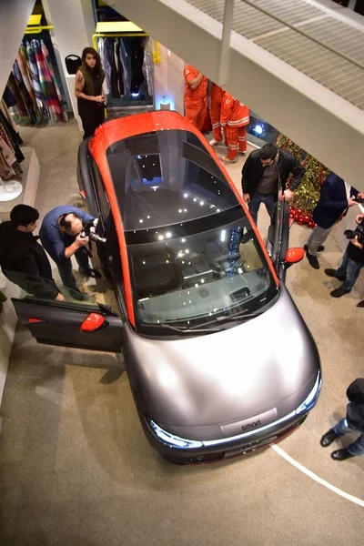 Art for Hope Initiative showcasing the rebirth of the smart All-Electric Compact SUV