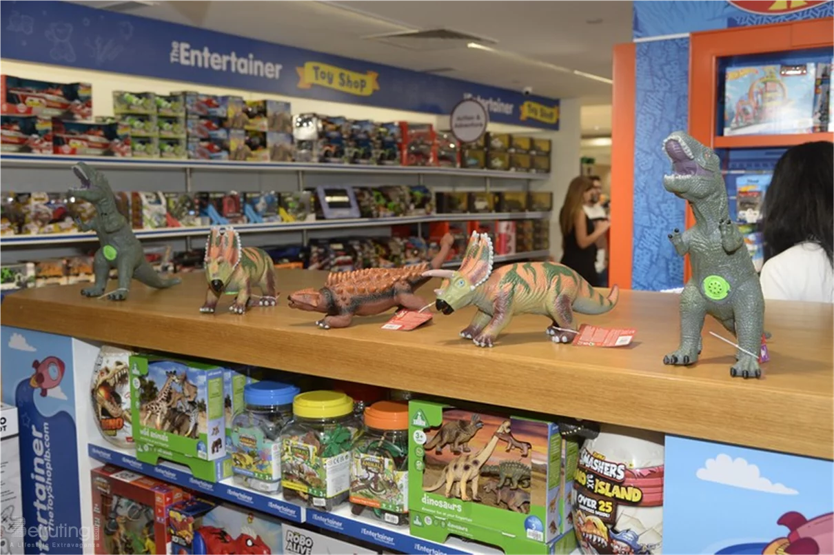 Grand Opening of The Entertainer Toy Shop