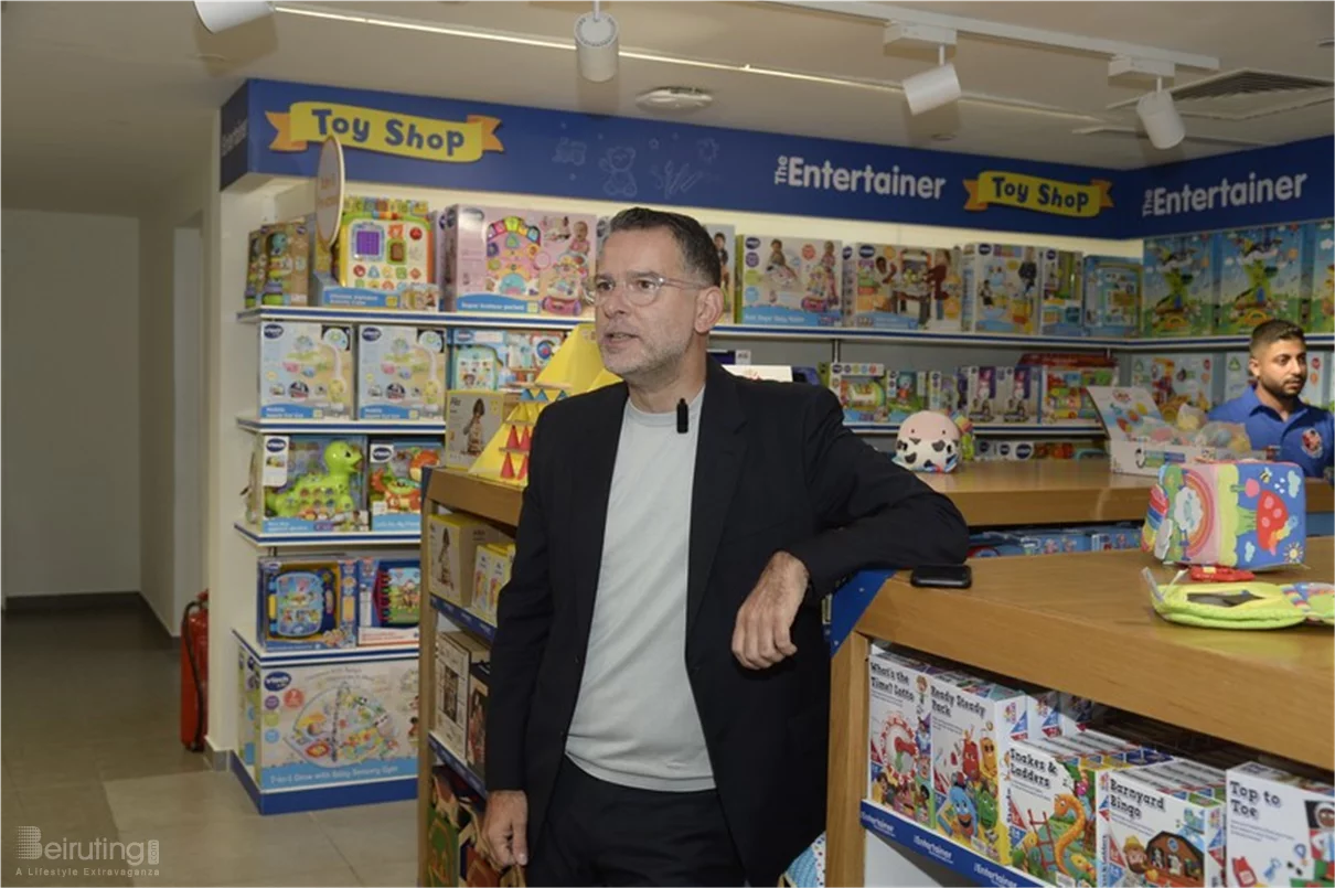 Grand Opening of The Entertainer Toy Shop