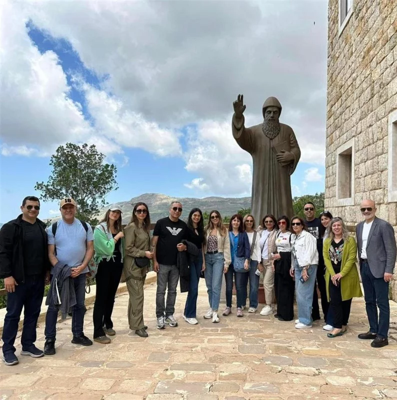 Media professionals in Bekaa Kafra to return to the roots and visit the holy places