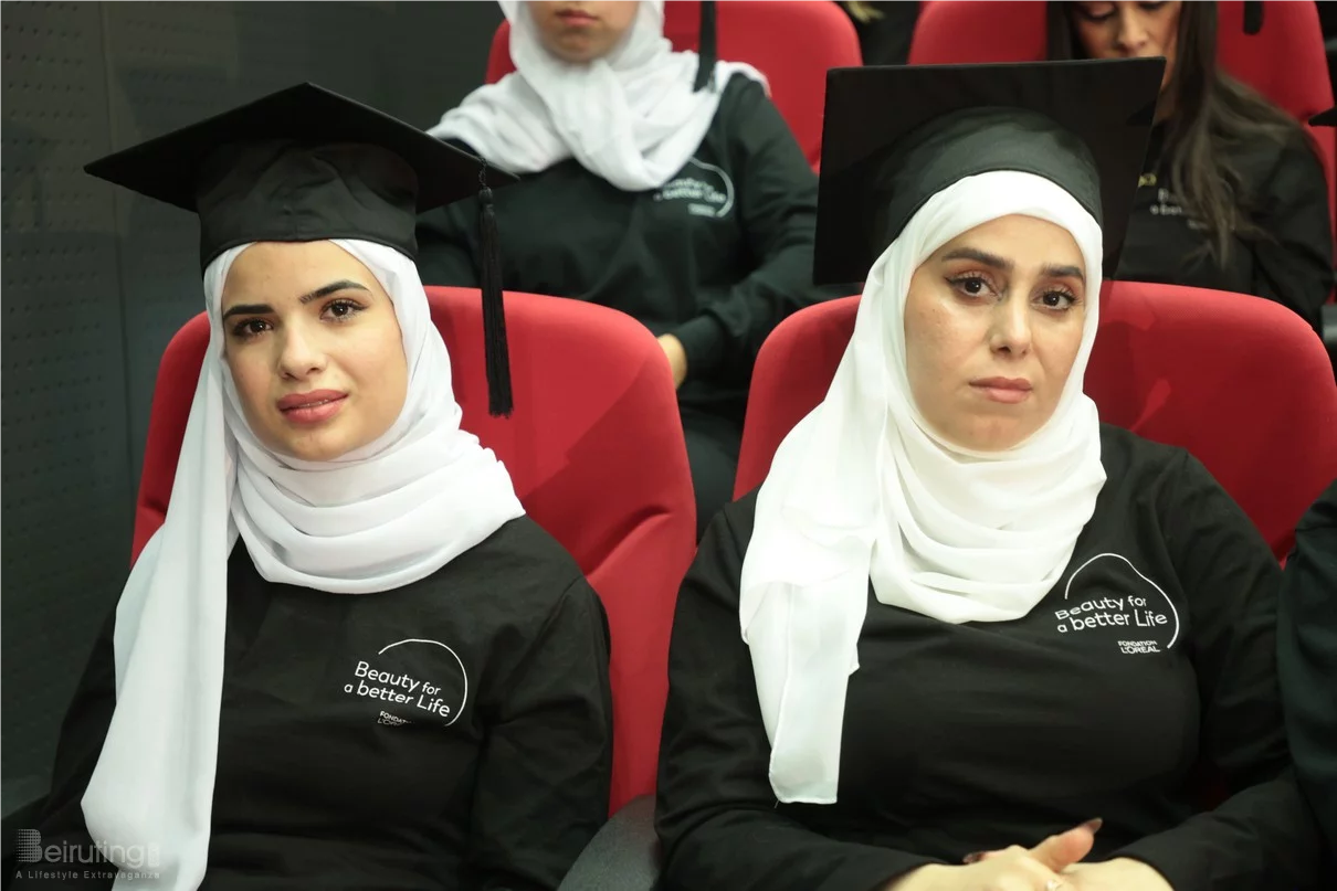 L'Oreal Liban & Kayany Foundation-Beauty For a Better Life Graduation Ceremony