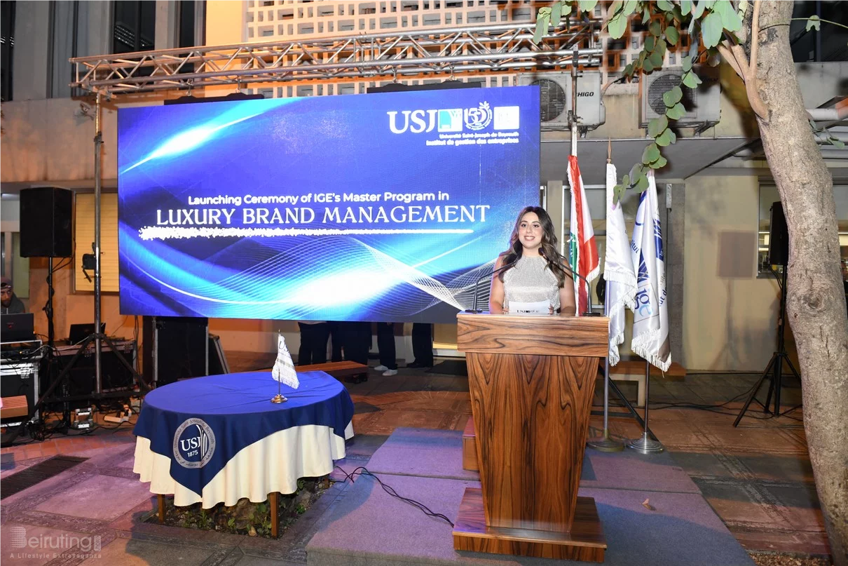 USJ Launching Ceremony of IGE's Master Program in Luxury Brand Management
