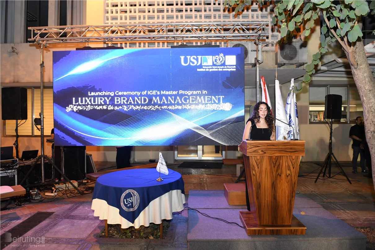 USJ Launching Ceremony of IGE's Master Program in Luxury Brand Management