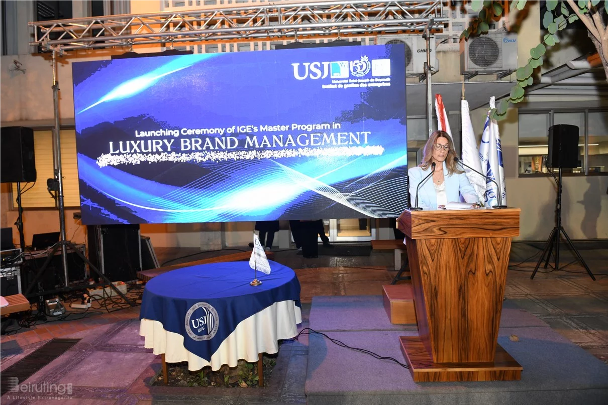 USJ Launching Ceremony of IGE's Master Program in Luxury Brand Management