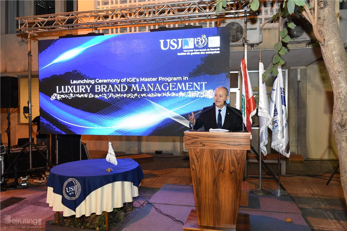 USJ Launching Ceremony of IGE's Master Program in Luxury Brand Management