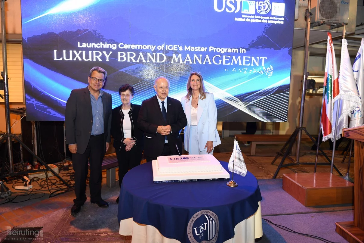 USJ Launching Ceremony of IGE's Master Program in Luxury Brand Management