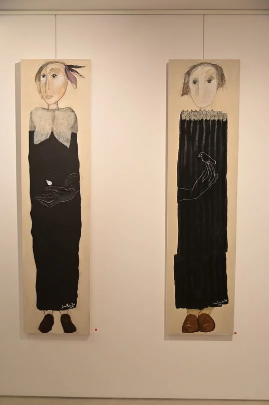 Souad Mardam Bey solo exhibition at Wadi 99 Art Gallery