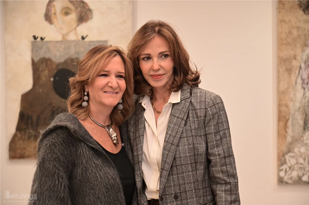 Souad Mardam Bey solo exhibition at Wadi 99 Art Gallery