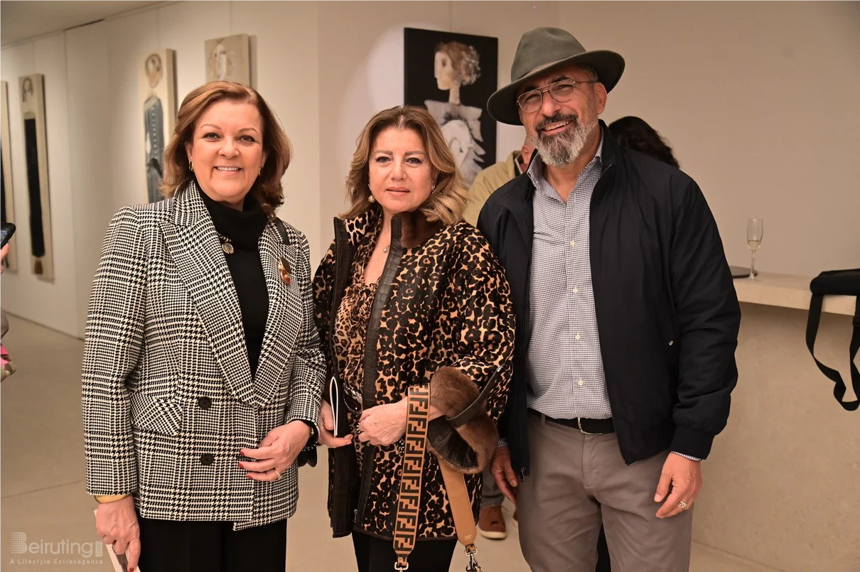 Souad Mardam Bey solo exhibition at Wadi 99 Art Gallery