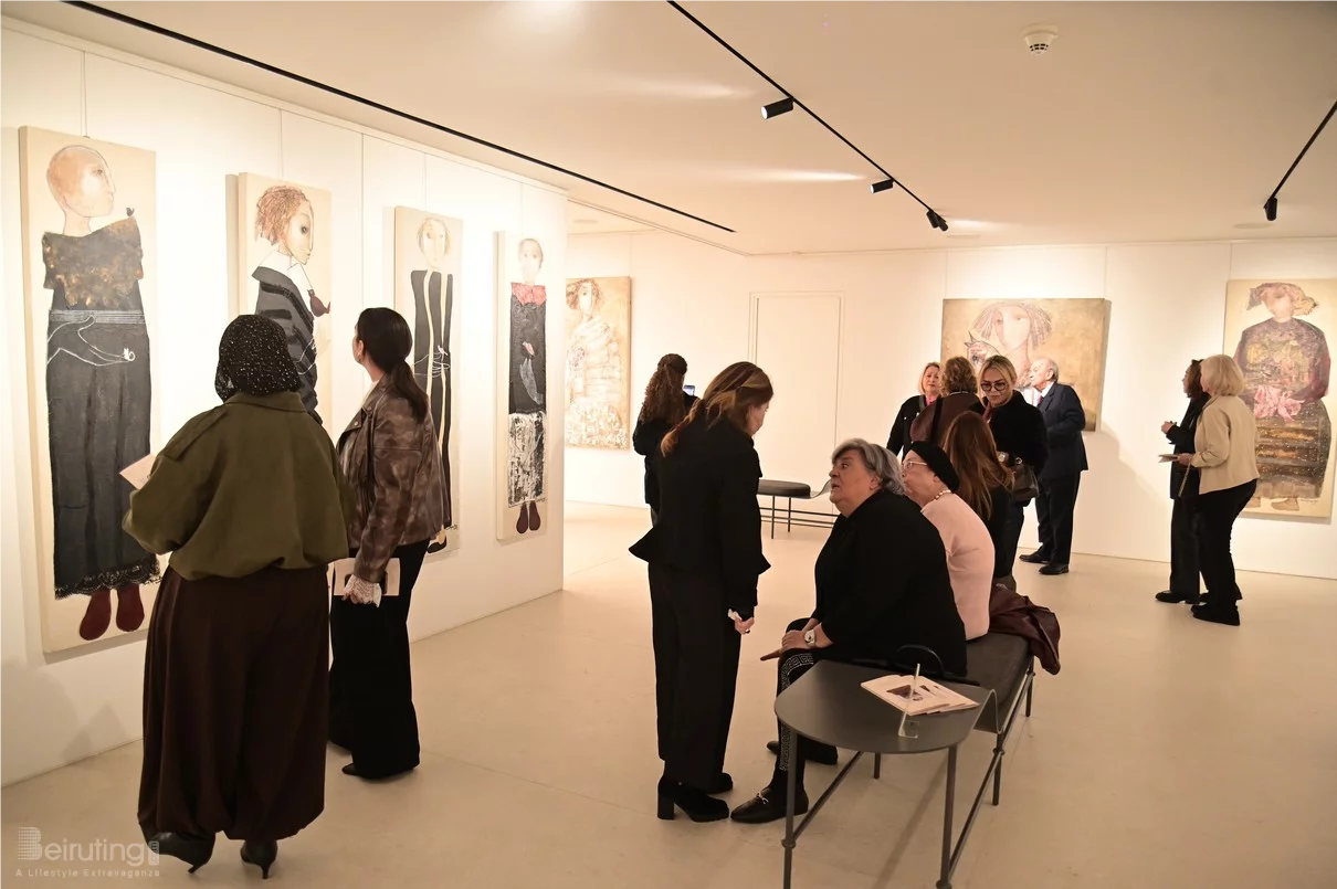 Souad Mardam Bey solo exhibition at Wadi 99 Art Gallery