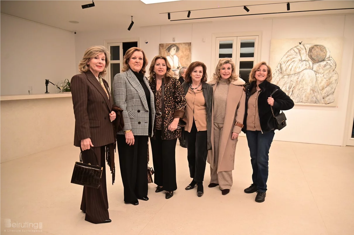 Souad Mardam Bey solo exhibition at Wadi 99 Art Gallery