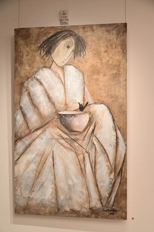 Souad Mardam Bey solo exhibition at Wadi 99 Art Gallery