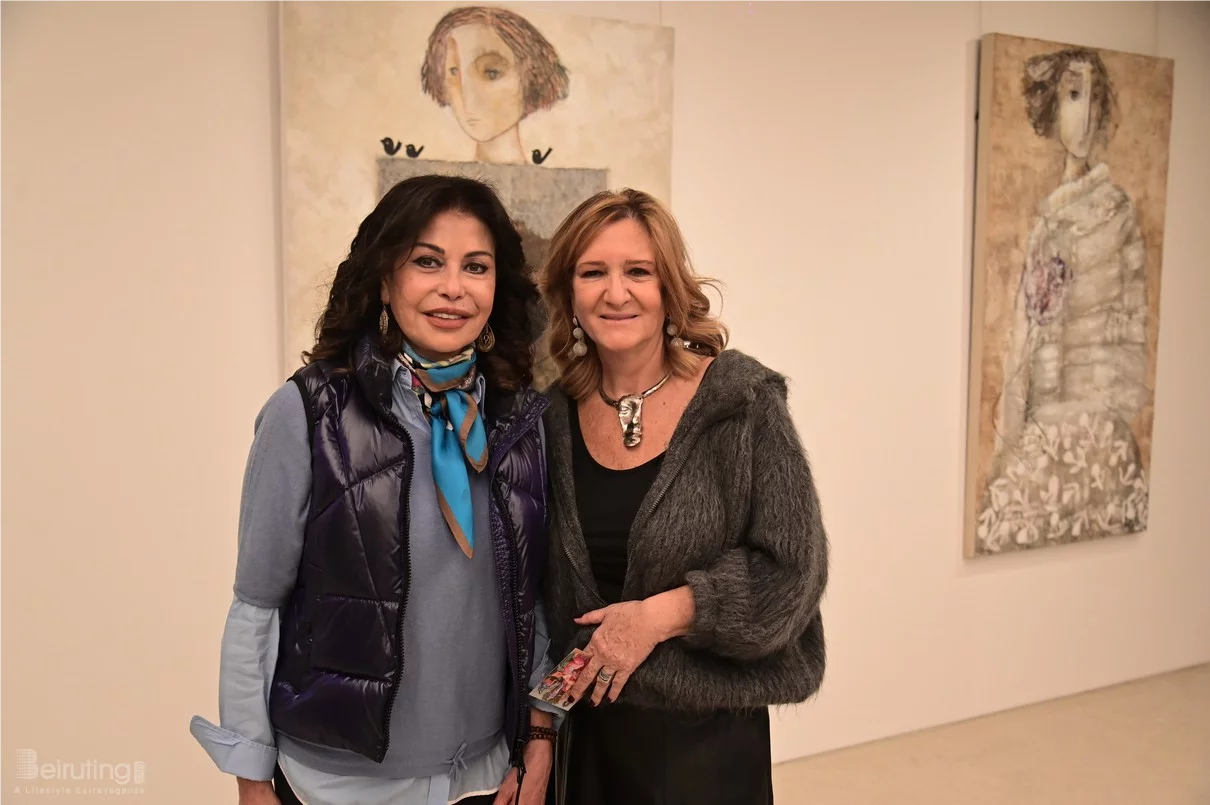 Souad Mardam Bey solo exhibition at Wadi 99 Art Gallery