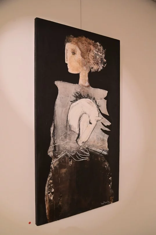 Souad Mardam Bey solo exhibition at Wadi 99 Art Gallery