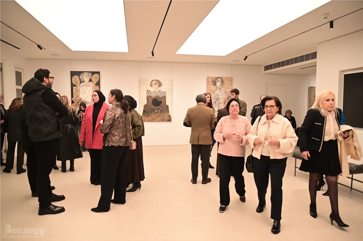 Souad Mardam Bey solo exhibition at Wadi 99 Art Gallery