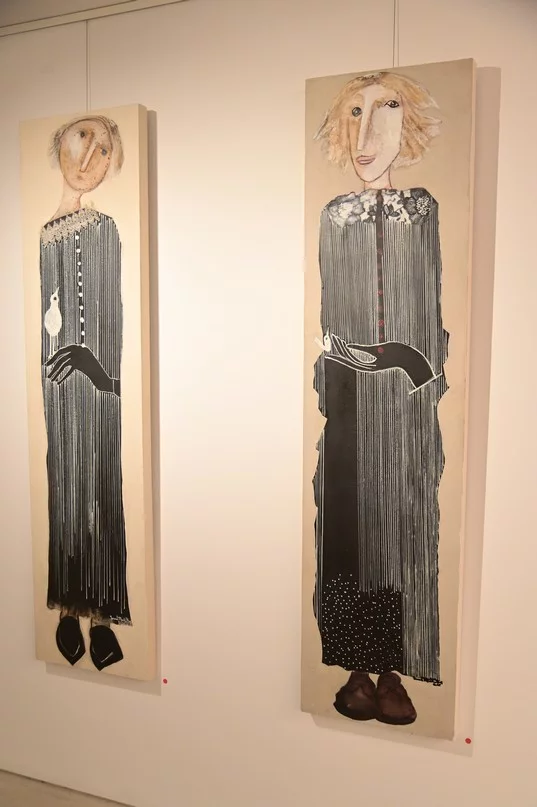 Souad Mardam Bey solo exhibition at Wadi 99 Art Gallery