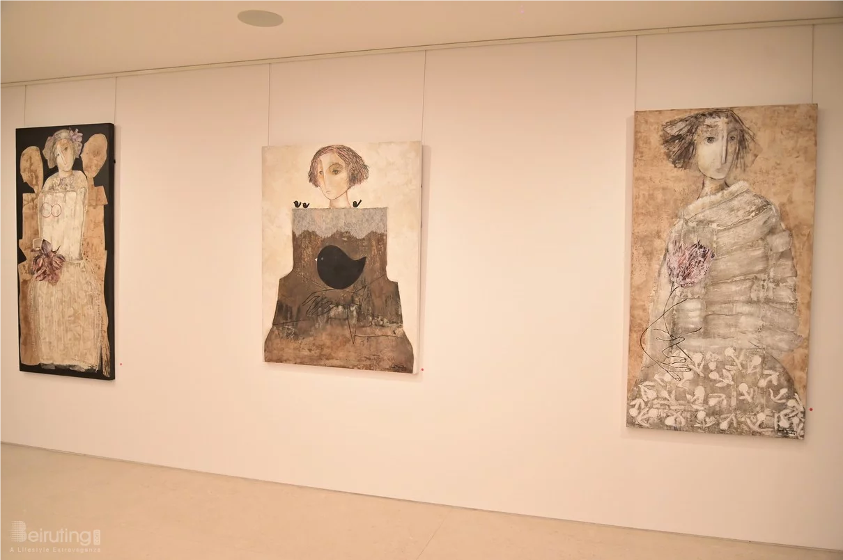 Souad Mardam Bey solo exhibition at Wadi 99 Art Gallery