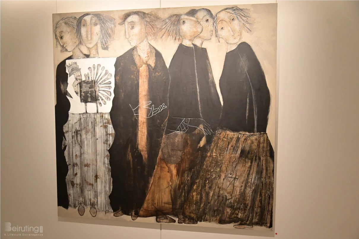 Souad Mardam Bey solo exhibition at Wadi 99 Art Gallery
