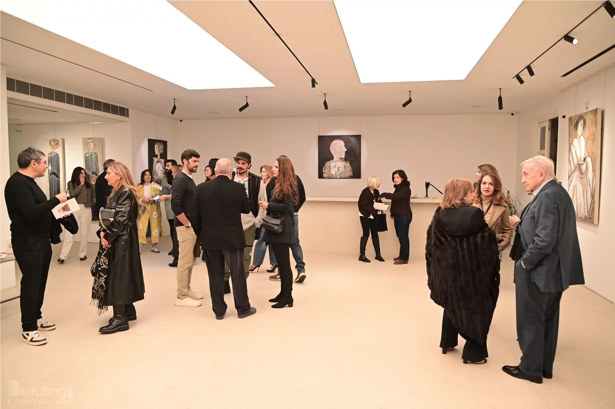 Souad Mardam Bey solo exhibition at Wadi 99 Art Gallery