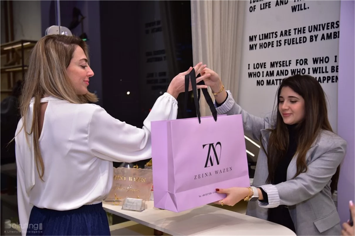 Showcasing of Zeina Wazen's boutique New Collection