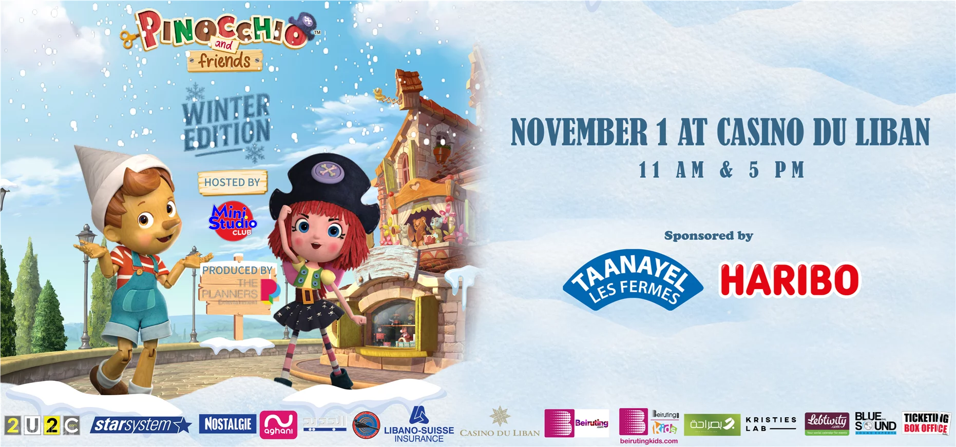 PINOCCHIO and FRIENDS - Winter Edition