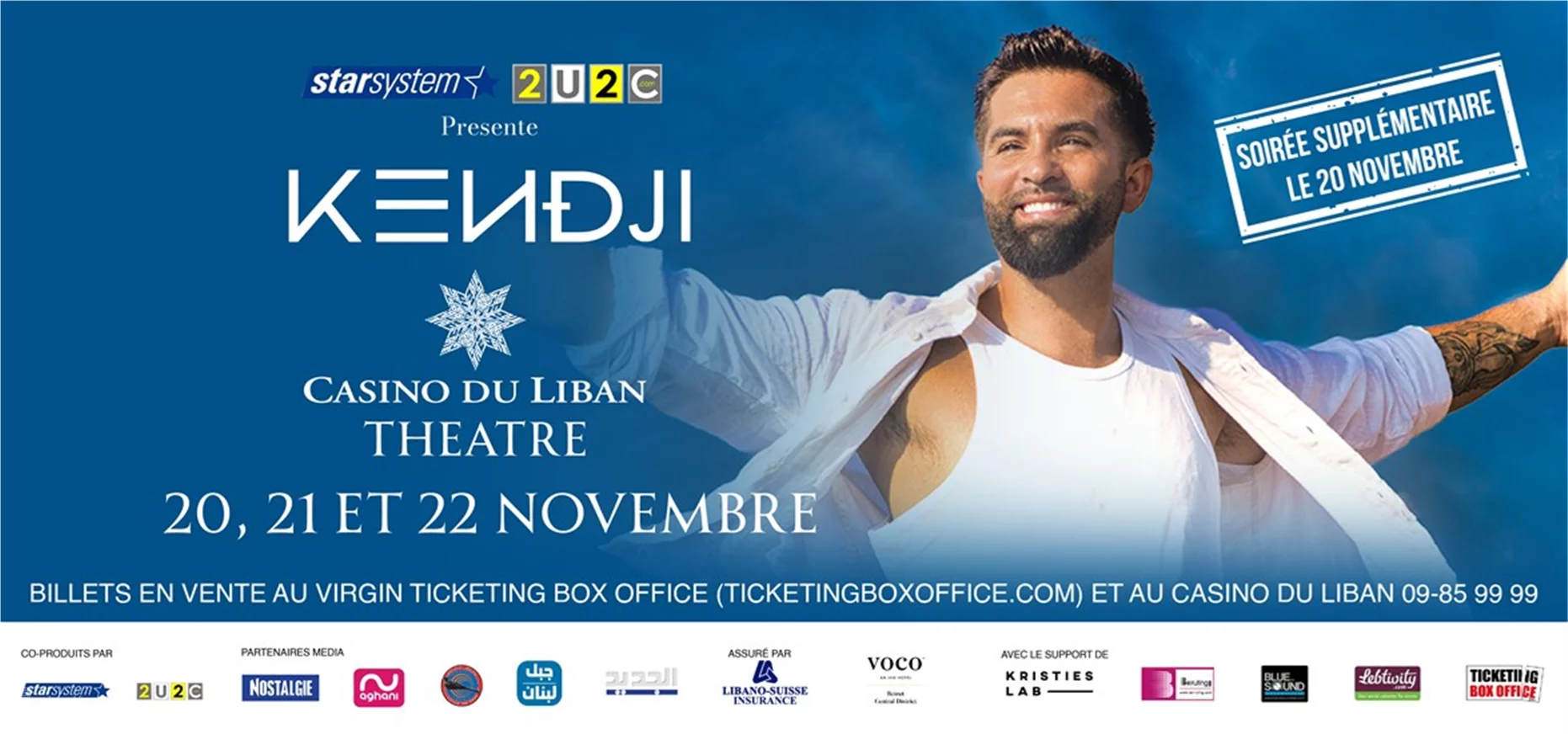 Kendji at Casino du Liban