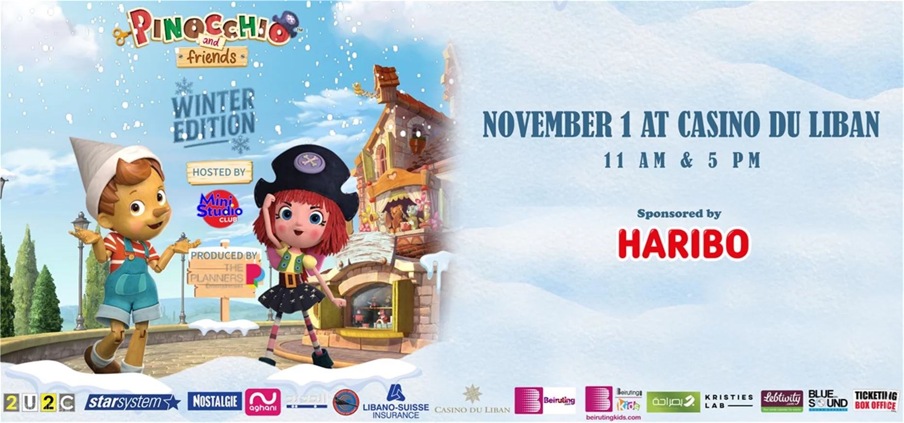 PINOCCHIO and FRIENDS - Winter Edition